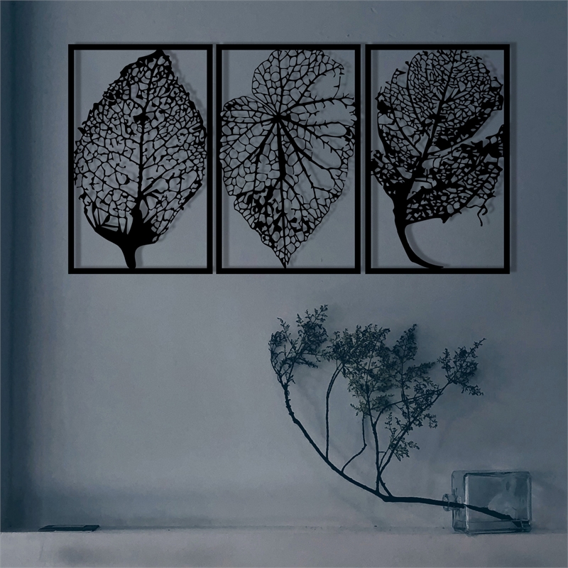 ASIR Wallity Saye Decorative Metal Wall Accessory in Black