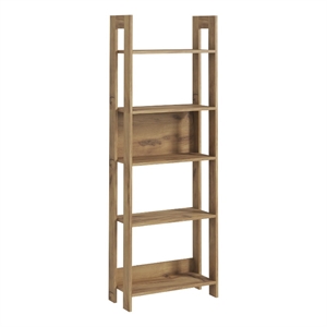 ASIR Hanah Home Country Bookshelf in Oak