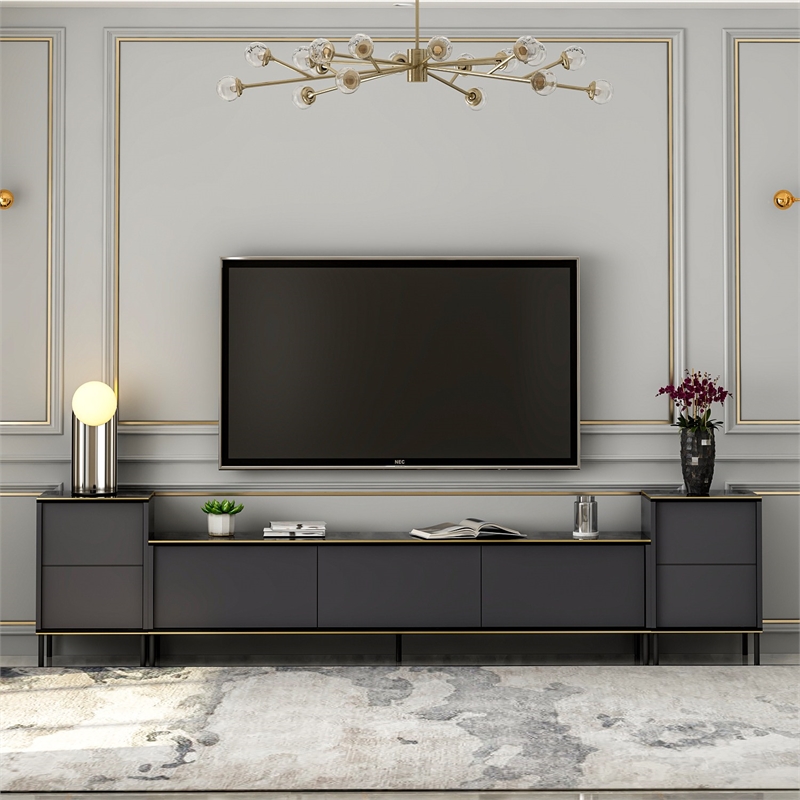 ASIR Hanah Home imaj TV Unit in Anthracite