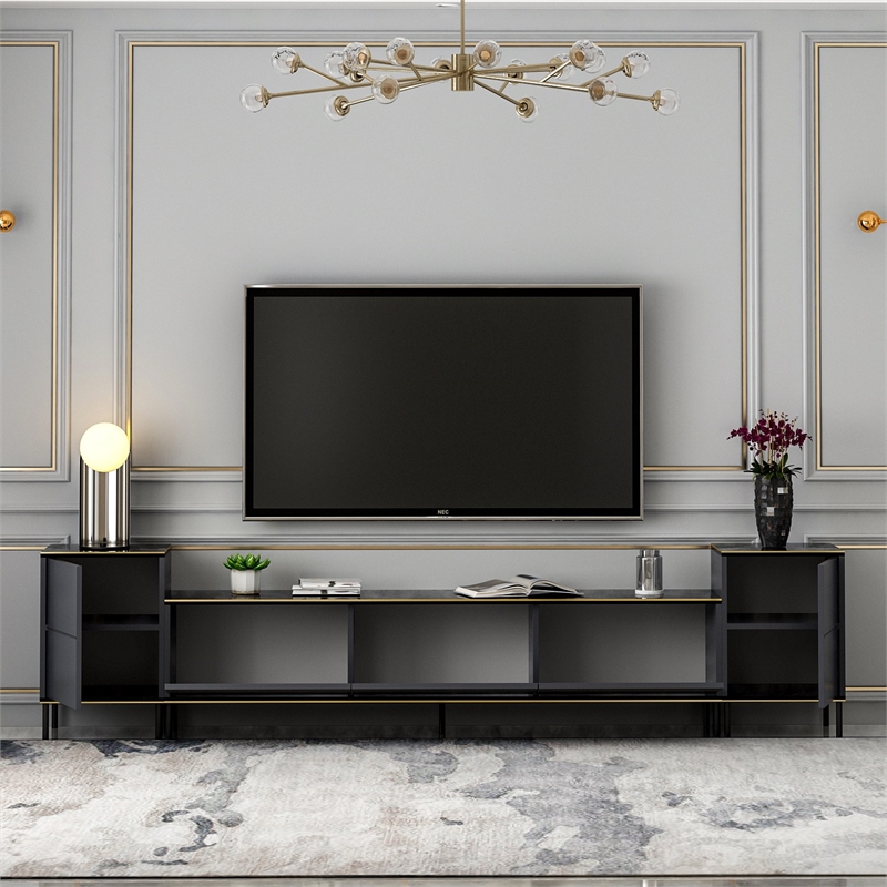 ASIR Hanah Home imaj TV Unit in Anthracite