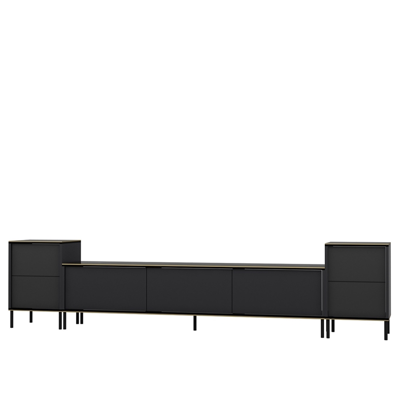 ASIR Hanah Home imaj TV Unit in Anthracite