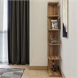 ASIR Hanah Home Tlos Bookshelf in Pine