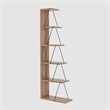 ASIR Hanah Home Tlos Bookshelf in Pine