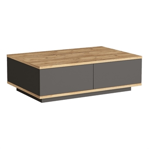 ASIR Hanah Home FR14-AA Coffee Table in Pine