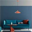 ASIR Opviq Eysan Chandelier in Orange