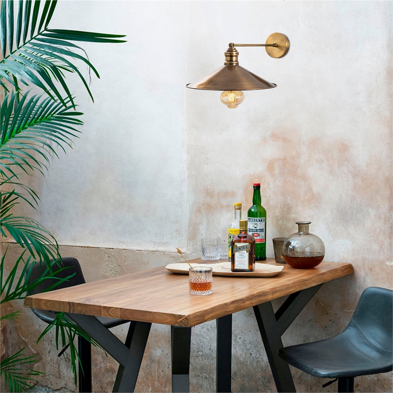 ASIR Opviq Dodo 3101 Wall Lamp in Brass