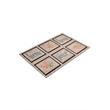 ASIR Conceptum Hypnose Rose Home PVC Doormat in Multi-Color