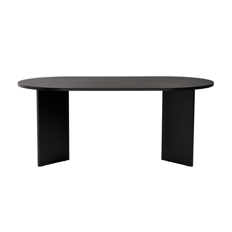 ASIR Hanah Home Sablin Dining Table in Black