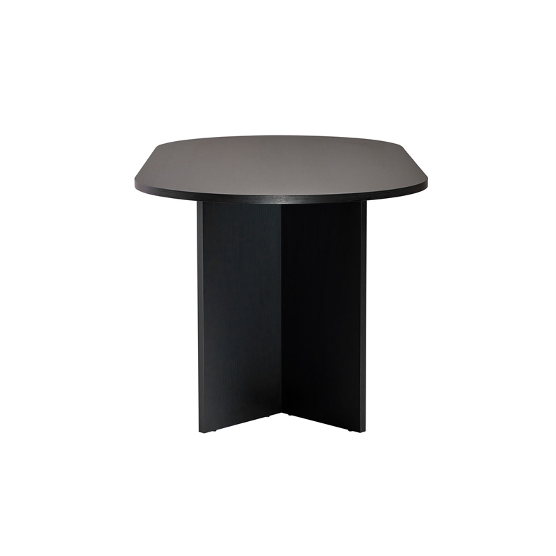 ASIR Hanah Home Sablin Dining Table in Black