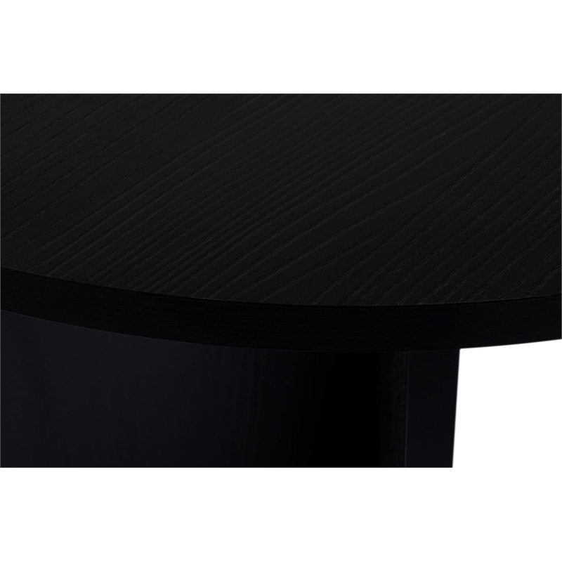 ASIR Hanah Home Sablin Dining Table in Black