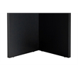 ASIR Hanah Home Sablin Dining Table in Black