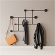 ASIR Wallity Fatara Metal Wall Hook in Black