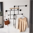 ASIR Wallity Fatara Metal Wall Hook in Black