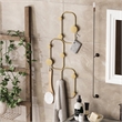 ASIR Wallity Lizzard-A Metal Wall Hook in Gold