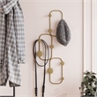 ASIR Wallity Lizzard-A Metal Wall Hook in Gold