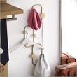 ASIR Wallity Lizzard-A Metal Wall Hook in Gold