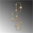 ASIR Wallity Lizzard-A Metal Wall Hook in Gold
