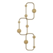 ASIR Wallity Lizzard-A Metal Wall Hook in Gold