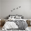 ASIR Wallity Birds 304 Decorative Metal Wall Accessory in Black