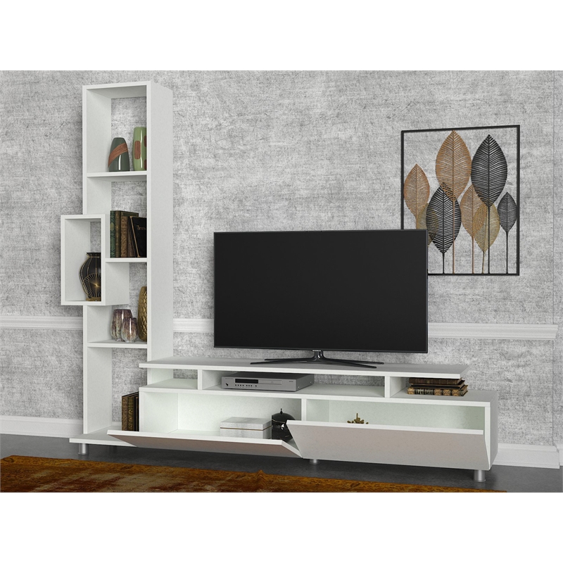 ASIR Hanah Home Tulip TV Unit in White