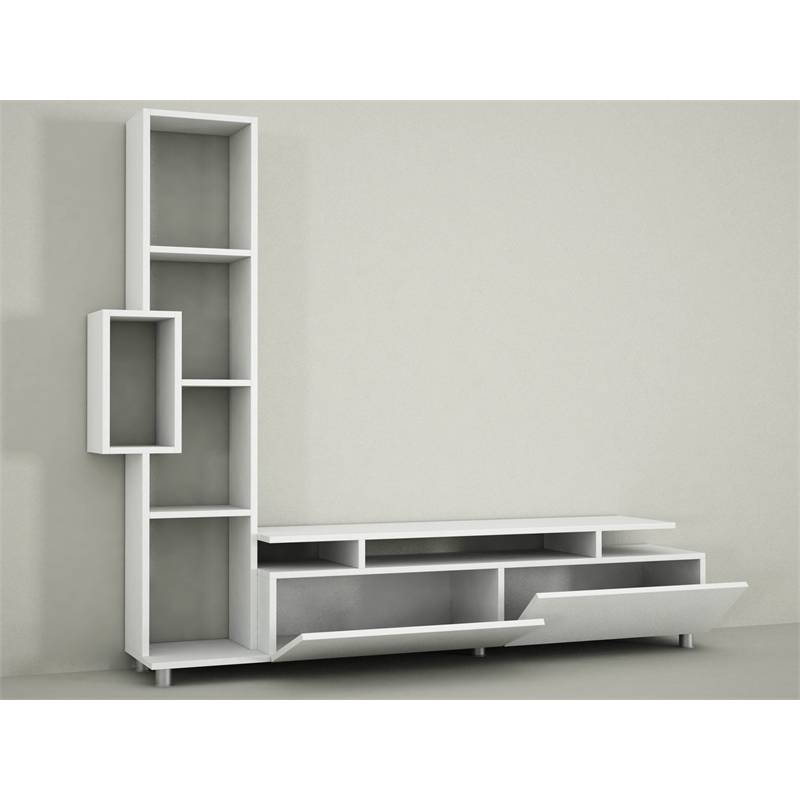 ASIR Hanah Home Tulip TV Unit in White