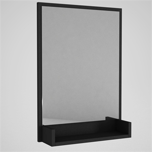 ASIR Hanah Home Costa Decorative Mirror in Black