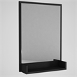 ASIR Hanah Home Costa Decorative Mirror in Black