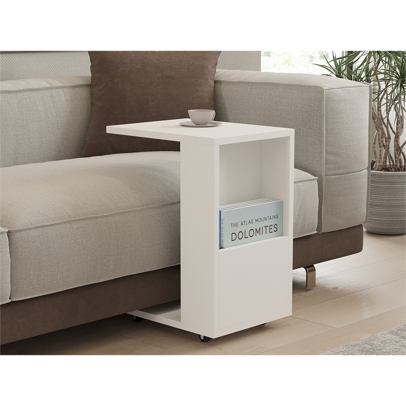 ASIR Hanah Home Star Side Table in White
