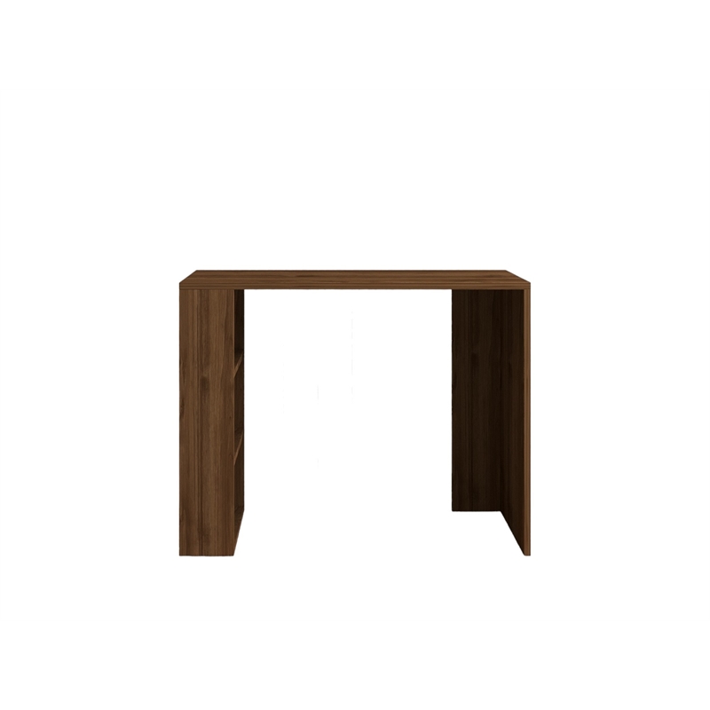ASIR Hanah Home Cool Study Desk in Walnut