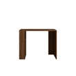 ASIR Hanah Home Cool Study Desk in Walnut
