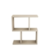 ASIR Hanah Home Zet Side Table in Travertine