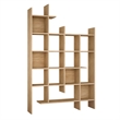 ASIR Hanah Home Manco Bookshelf in Oak