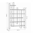 ASIR Hanah Home Manco Bookshelf in Oak