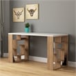 ASIR Hanah Home Maze Study Desk in Oak