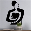 ASIR Wallity Love Decorative Metal Wall Accessory in Black