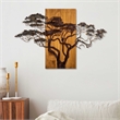 ASIR Wallity Acacia Tree 387-A Decorative Wooden Wall Accessory in Multi-Color
