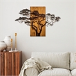 ASIR Wallity Acacia Tree 387-A Decorative Wooden Wall Accessory in Multi-Color