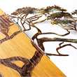 ASIR Wallity Acacia Tree 387-A Decorative Wooden Wall Accessory in Multi-Color