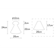 ASIR Opviq Berceste N-679 Chandelier in Copper