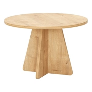 ASIR Hanah Home Mushroom Coffee Table in Sapphire Oak