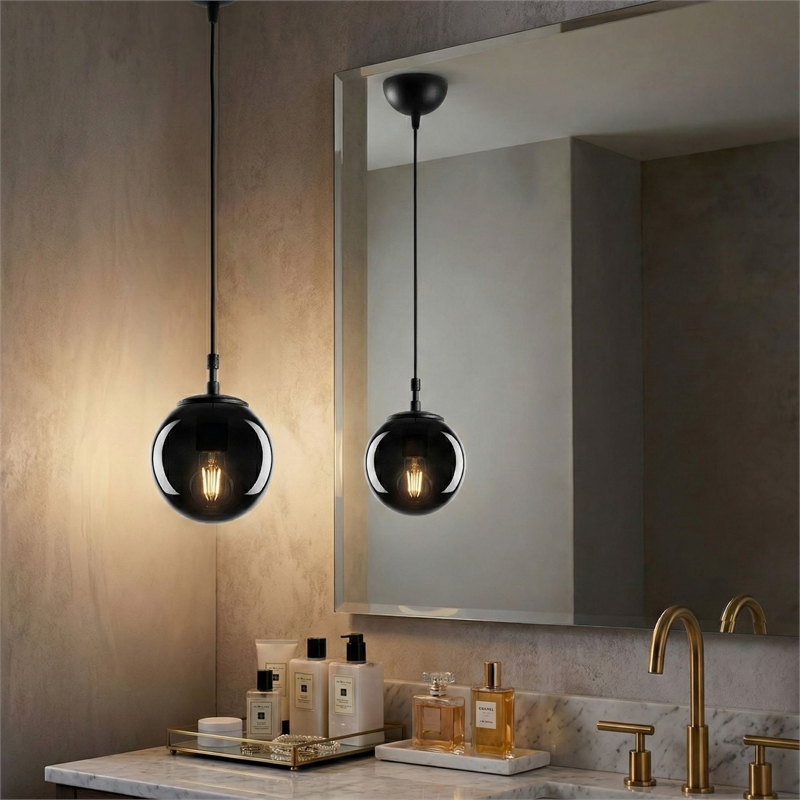 ASIR Opviq Efe 2155 Chandelier in Black