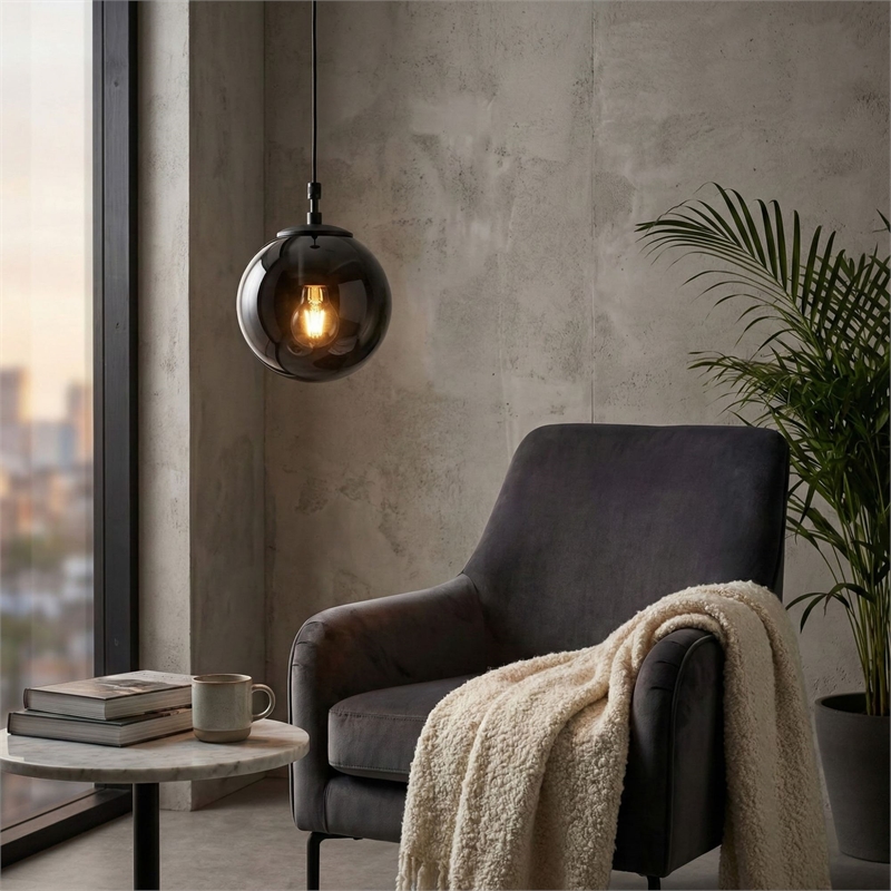 ASIR Opviq Efe 2155 Chandelier in Black