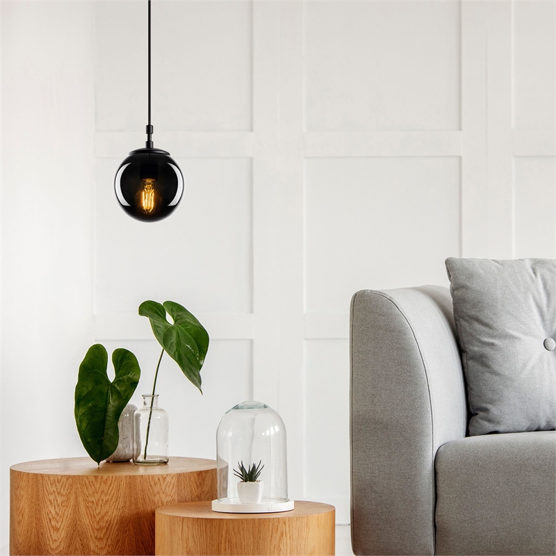 ASIR Opviq Efe 2155 Chandelier in Black