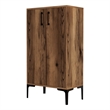 ASIR Hanah Home Prag Shoe Cabinet in Walnut
