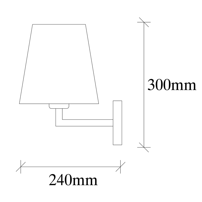 ASIR Opviq Profil 4651 Wall Lamp in Gold