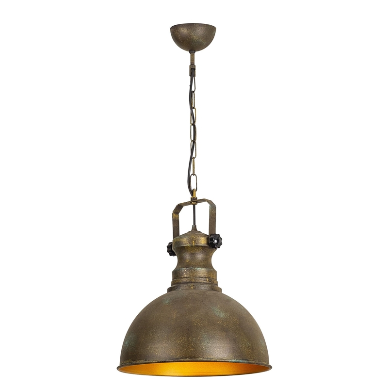 ASIR Opviq Saglam 3710 Chandelier in Antique Brass