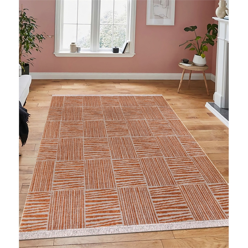 ASIR Conceptum (60 x 100) Hypnose 23043A Carpet in Orange
