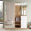 ASIR Hanah Home Dd8-Aw Hall Stand in Pine