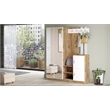 ASIR Hanah Home Dd8-Aw Hall Stand in Pine