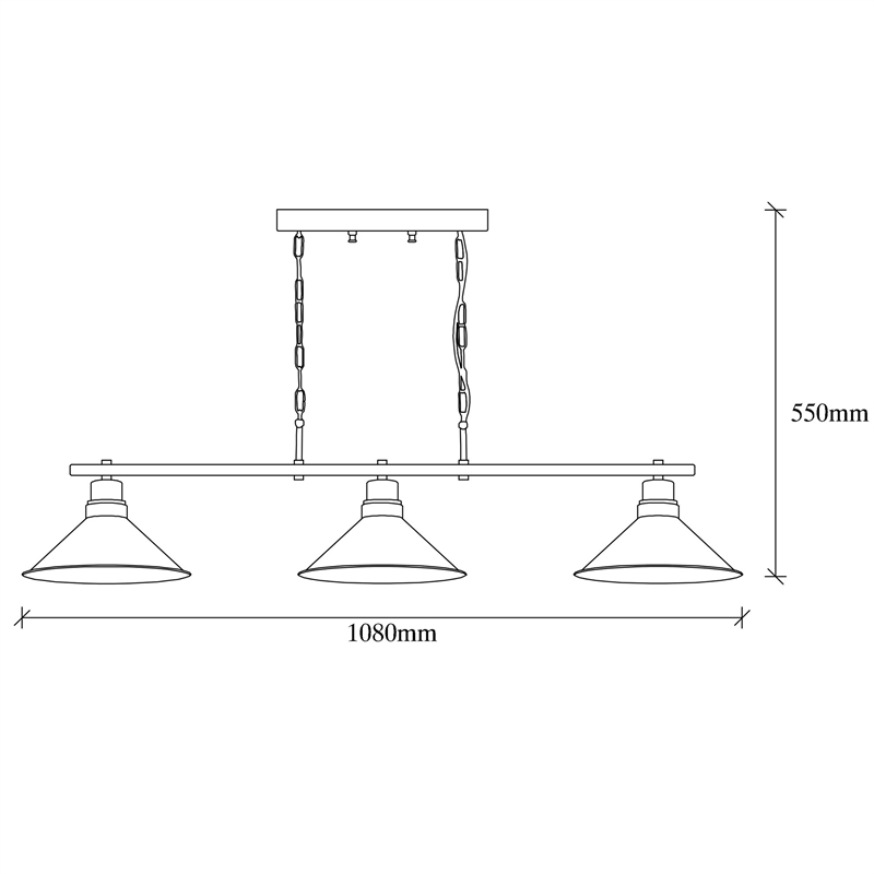 ASIR Opviq Sivani MR 835 Chandelier in Black